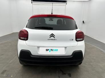SPOTICAR Citroën C3 Puretech 83 S&s Bvm5 Shine Occasion - Citadine Essence Blanc - Ste Genevieve - 1203999032_5