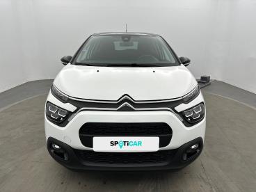 SPOTICAR Citroën C3 Puretech 83 S&s Bvm5 Shine Occasion - Citadine Essence Blanc - Ste Genevieve - 1203999033_2