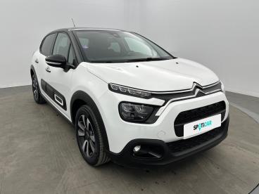 SPOTICAR Citroën C3 Puretech 83 S&s Bvm5 Shine Occasion - Citadine Essence Blanc - Ste Genevieve - 1203999033_3