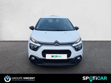 SPOTICAR Citroën C3 Societe Bluehdi 100 S&s Bvm Feel Nav Occasion - Utilitaire Diesel Blanc - Montlucon - 1203999919_2