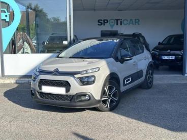 SPOTICAR Citroën C3 1.2 Puretech 83ch S&s Feel 122-123g Occasion - Citadine Essence Sable (n) - Noir Onyx - Bretigny Sur Orge - 1204000872_1