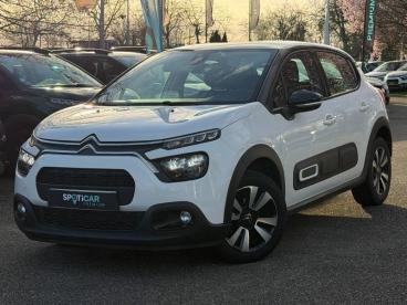 SPOTICAR Citroën C3 Bluehdi 100ch Shine Business S&s E6.d-temp Bvm5 Occasion - Citadine Diesel Blanc Banquise - Noir Onyx - Hoenheim - 1204001061_1
