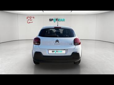 SPOTICAR Citroën C3 1.2 Puretech 110ch S&s Shine Eat6 Occasion - Citadine Essence Blanc Banquise (o) - Noir Onyx - Aix En Provence - 1204001852_4