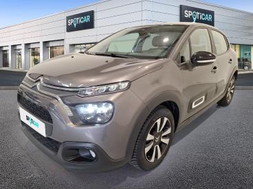 SPOTICAR Citroën C3 Bluehdi 100 S&s Bvm6 Shine Business Occasion - Citadine Diesel Gris - Chambray Les Tours - 1204002653_1