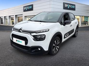 SPOTICAR Citroën C3 Puretech 110 S&s Eat6 Shine Occasion - Citadine Essence Blanc - Rennes - 1204002683_1