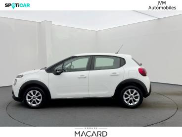 SPOTICAR Citroën C3 1.5 Bluehdi 100ch S&s Feel Business E6.d Occasion - Citadine Diesel Blanc Banquise (o) - Boe - 1204003353_1