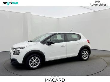 SPOTICAR Citroën C3 1.5 Bluehdi 100ch S&s Feel Business E6.d Occasion - Citadine Diesel Blanc Banquise (o) - Boe - 1204003353_2