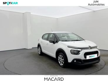 SPOTICAR Citroën C3 1.5 Bluehdi 100ch S&s Feel Business E6.d Occasion - Citadine Diesel Blanc Banquise (o) - Boe - 1204003353_4