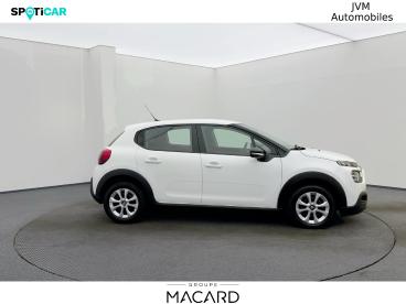 SPOTICAR Citroën C3 1.5 Bluehdi 100ch S&s Feel Business E6.d Occasion - Citadine Diesel Blanc Banquise (o) - Boe - 1204003353_5