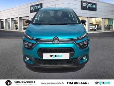 SPOTICAR Citroën C3 110ch S&s Shine Eat6 Occasion - Citadine Essence Spring Blue (m) - Aubagne - 1204003555_2