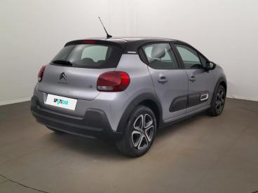 SPOTICAR Citroën C3 Puretech 83 S&s Bvm5 Feel Pack Occasion - Citadine Essence Gris - Venissieux - 1204004385_5