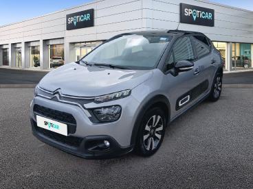 SPOTICAR Citroën C3 Puretech 110 Ch Bvm6 Max Occasion - Citadine Essence Gris - Pontarlier - 1204004740_1
