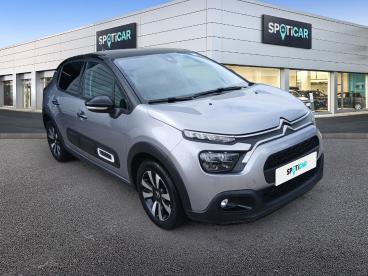 SPOTICAR Citroën C3 Puretech 110 Ch Bvm6 Max Occasion - Citadine Essence Gris - Pontarlier - 1204004740_3