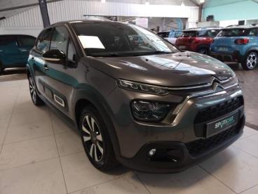 SPOTICAR Citroën C3 1.5 Bluehdi 100ch S&s Shine E6.d Occasion - Citadine Diesel Gris Platinium (m) - Noir Perla Nera - Auxerre - 1204005088_3