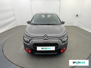 SPOTICAR Citroën C3 1.2 Puretech 110ch S&s Shine Eat6 Occasion - Citadine Essence Gris Platinium (m) - Eybens - 1204005224_2