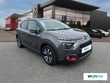 SPOTICAR Citroën C3 1.2 Puretech 83ch S&s C-series 123g Occasion - Citadine Essence Gris Platinium (m) - Montauban - 1204005250_3