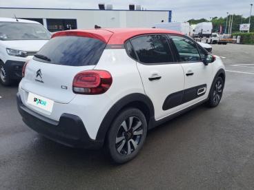 SPOTICAR Citroën C3 Puretech 83 S&s Bvm5 Shine Occasion - Citadine Essence Blanc - Rennes - 1204008227_3