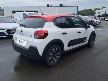 SPOTICAR Citroën C3 Puretech 110 S&s Eat6 Shine Occasion - Citadine Essence Blanc - Rennes - 1204008228_3