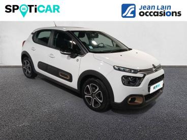 SPOTICAR Citroën C3 Puretech 83 S&s Bvm5 C-series Occasion - Citadine Essence Blanc - Anthy Sur Leman - 1204008339_2