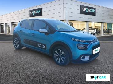 SPOTICAR Citroën C3 Puretech 110 S&s Eat6 Shine Occasion - Citadine Essence Bleu - Anthy Sur Leman - 1204008365_3