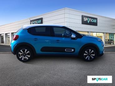 SPOTICAR Citroën C3 Puretech 110 S&s Eat6 Shine Occasion - Citadine Essence Bleu - Anthy Sur Leman - 1204008365_4