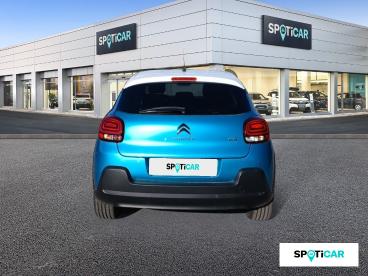 SPOTICAR Citroën C3 Puretech 110 S&s Eat6 Shine Occasion - Citadine Essence Bleu - Anthy Sur Leman - 1204008365_5