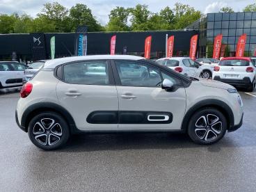 SPOTICAR Citroën C3 1.2 Puretech 83ch S&s Feel Pack Occasion - Citadine Essence Sable (n) - Blanc Opale - Charleville Mezieres - 1204008751_4