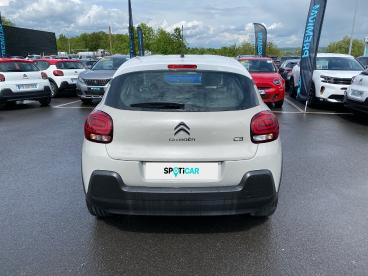 SPOTICAR Citroën C3 1.2 Puretech 83ch S&s Feel Pack Occasion - Citadine Essence Sable (n) - Blanc Opale - Charleville Mezieres - 1204008751_5