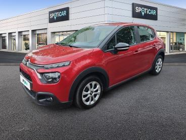SPOTICAR Citroën C3 1.5 Bluehdi 100ch S&s Feel Pack E6.d Occasion - Citadine Diesel Rouge Elixir (s) - Saint Brieuc - 1204008908_1