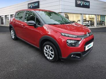 SPOTICAR Citroën C3 1.5 Bluehdi 100ch S&s Feel Pack E6.d Occasion - Citadine Diesel Rouge Elixir (s) - Saint Brieuc - 1204008908_3