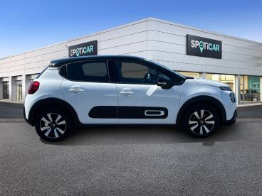 SPOTICAR Citroën C3 1.2 Puretech 83ch S&s Max Occasion - Citadine Essence Blanc Banquise (o) - Reims - 1204009314_4