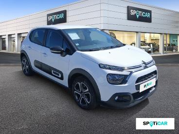 SPOTICAR Citroën C3 Puretech 83 Ch Bvm5 Plus Occasion - Citadine Essence Blanc - Anthy Sur Leman - 1204009950_3