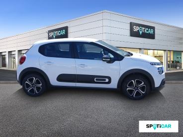SPOTICAR Citroën C3 Puretech 83 Ch Bvm5 Plus Occasion - Citadine Essence Blanc - Anthy Sur Leman - 1204009950_4