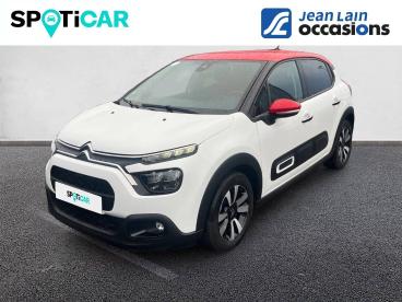 SPOTICAR Citroën C3 Puretech 83 Ch Bvm5 Shine Occasion - Citadine Essence Blanc - Anthy Sur Leman - 1204009952_1