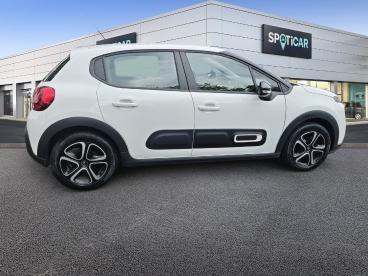 SPOTICAR Citroën C3 1.5 Bluehdi 100ch S&s Feel Pack E6.d Occasion - Citadine Diesel Blanc Banquise (o) - Saint Brieuc - 1204010019_4