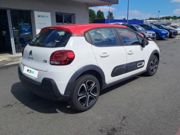 SPOTICAR Citroën C3 Puretech 83 S&s Bvm5 Shine Occasion - Citadine Essence Blanc - Rennes - 1204011076_3