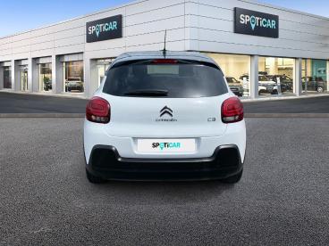 SPOTICAR Citroën C3 1.2 Puretech 83ch S&s Shine Occasion - Citadine Essence Blanc Banquise (o) - Noir Perla Nera - Charleville Mezieres - 1204011707_5