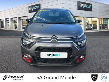 SPOTICAR Citroën C3 Puretech 83 S&s Bvm5 C-series Occasion - Citadine Essence Gris - Mende - 1204012397_2