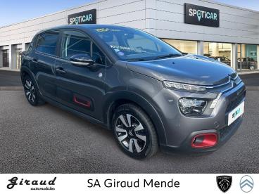 SPOTICAR Citroën C3 Puretech 83 S&s Bvm5 C-series Occasion - Citadine Essence Gris - Mende - 1204012397_3