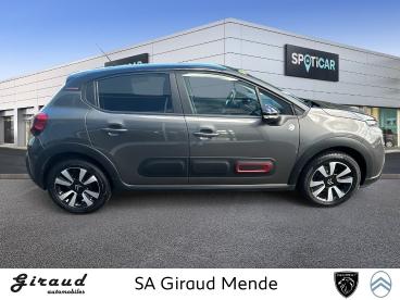 SPOTICAR Citroën C3 Puretech 83 S&s Bvm5 C-series Occasion - Citadine Essence Gris - Mende - 1204012397_4