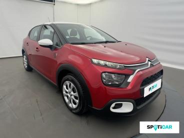 SPOTICAR Citroën C3 1.2 Puretech 83ch S&s You! Occasion - Citadine Essence Rouge Elixir (s) - Blanc Opale - Bourg En Bresse - 1204013390_3