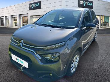 SPOTICAR Citroën C3 Bluehdi 100 Bvm6 You Occasion - Citadine Diesel Gris - Pantin - 1204014198_1