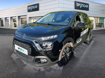 SPOTICAR Citroën C3 Puretech 110 Ch Eat6 Max Occasion - Citadine Essence Noir - Fontenay Sous Bois - 1204014299_1