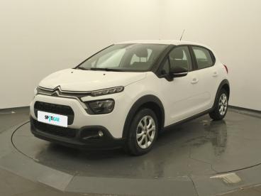 SPOTICAR Citroën C3 Bluehdi 100 S&s Bvm6 Feel Business Occasion - Citadine Diesel Blanc - Saint Malo - 1204014706_1
