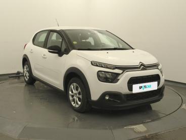SPOTICAR Citroën C3 Bluehdi 100 S&s Bvm6 Feel Business Occasion - Citadine Diesel Blanc - Saint Malo - 1204014706_3
