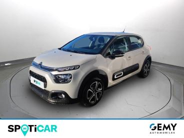 SPOTICAR Citroën C3 Puretech 83 S&s Bvm5 Feel Pack Occasion - Citadine Essence Beige - Saint Malo - 1204014711_1