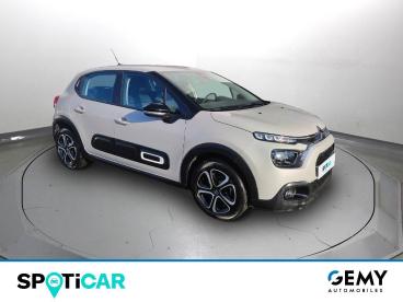 SPOTICAR Citroën C3 Puretech 83 S&s Bvm5 Feel Pack Occasion - Citadine Essence Beige - Saint Malo - 1204014711_3
