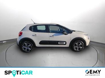 SPOTICAR Citroën C3 Puretech 83 S&s Bvm5 Feel Pack Occasion - Citadine Essence Beige - Saint Malo - 1204014711_4