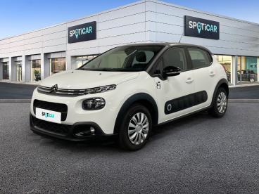 SPOTICAR Citroën C3 Puretech 82 Graphic Occasion - Citadine Essence Blanc - Merignac - 1204015053_1