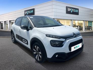 SPOTICAR Citroën C3 1.2 Puretech 83ch S&s Max Occasion - Citadine Essence Blanc Banquise (o) - Reims - 1204015594_3
